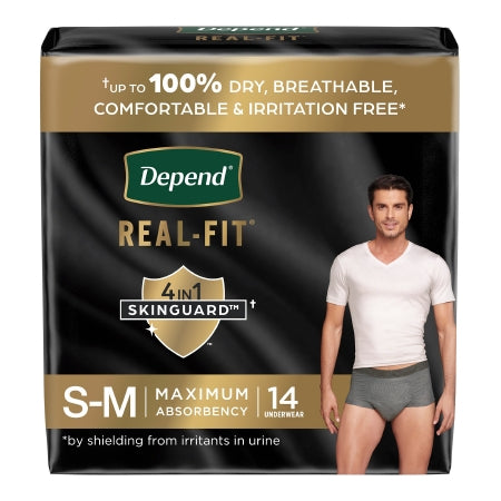 Depend Super Premium Real-Fit Underwear for Men