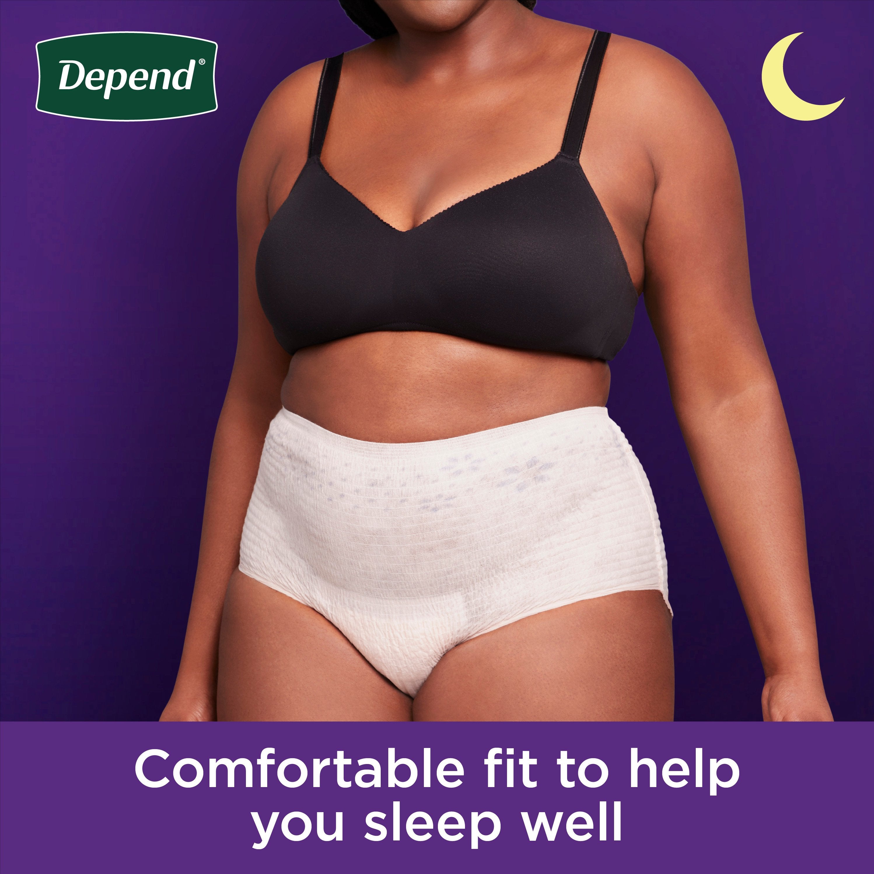 Depend Premium Night Defense Underwear for Women