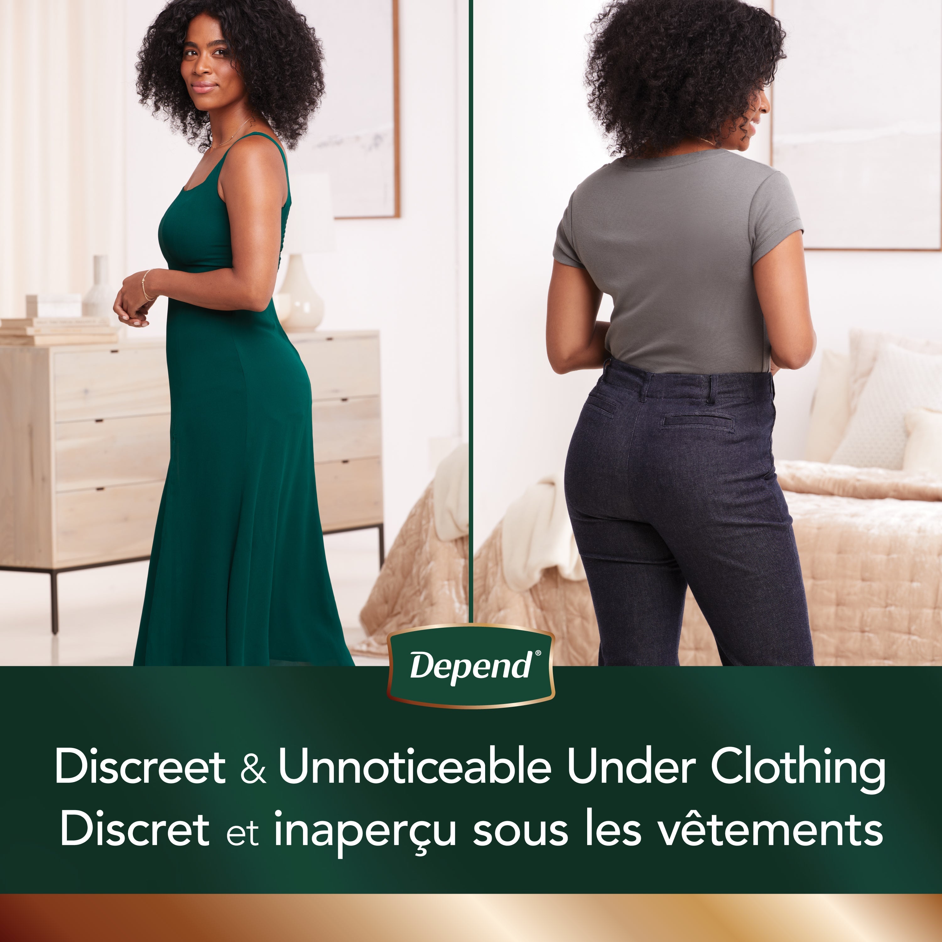 Depend Super Premium Silhouette Underwear for Women