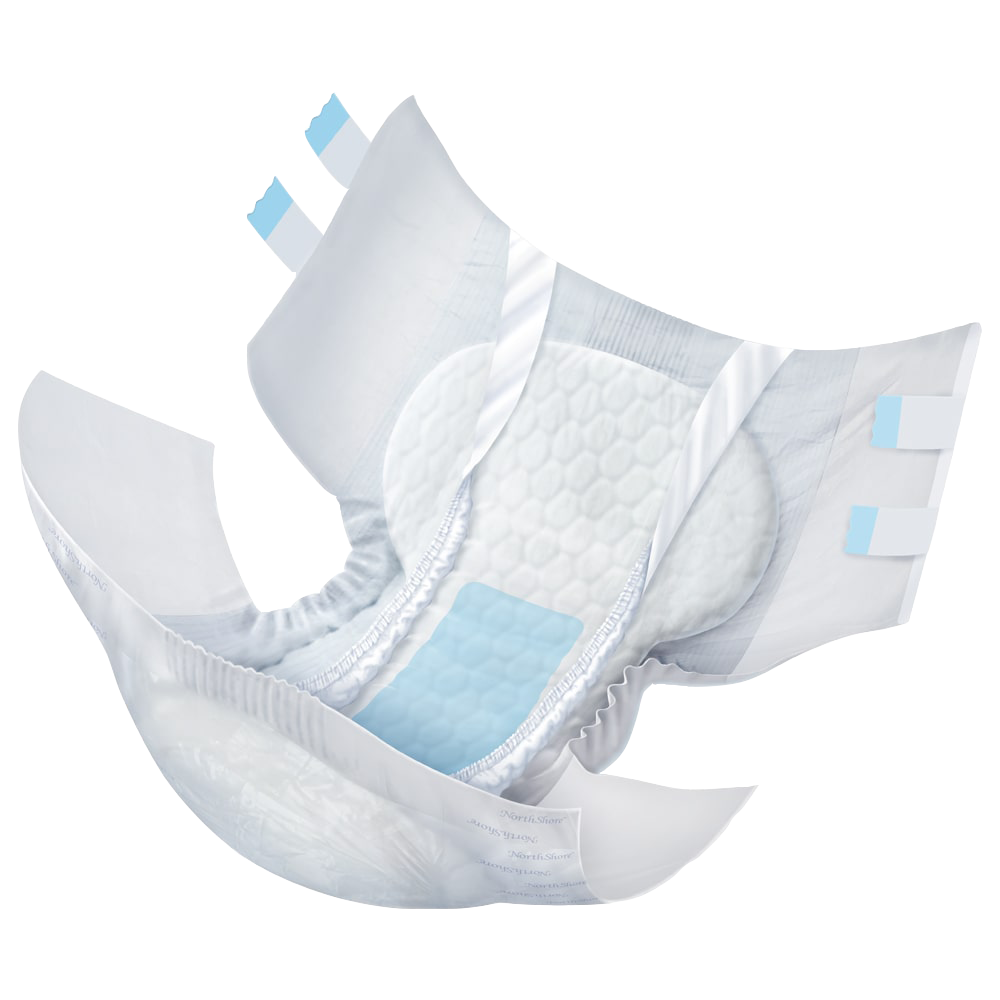 NorthShore MegaMax Overnight Diaper Style Incontinence Briefs with